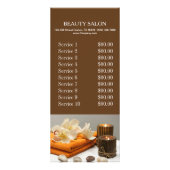 Yoga Zen Aromatherapie Skincare WELLNESS-CENTER Ma Werbekarte (Hinten)