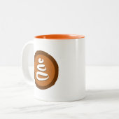 Yoga "Zen entsteint" Tasse (Vorderseite Links)