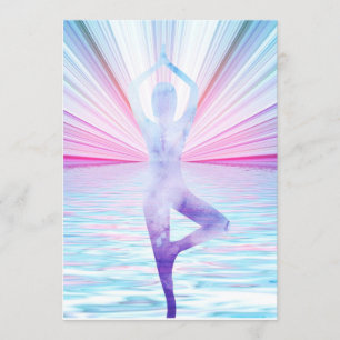 Yoga Zen Lebensbaum Meditation Einladung