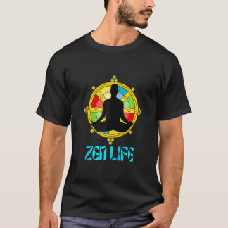 Yoga Zen Life Yoga Idee Namaste T-Shirt