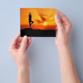 Yoga Zen Nature Meditation Massage Flyer (Gruppe)