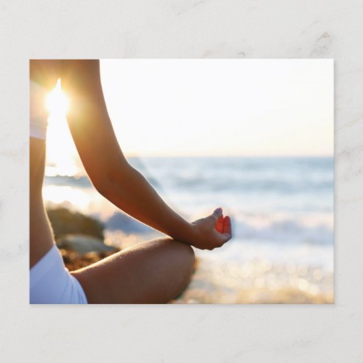 Yoga Zen Nature Meditation Massage Flyer (Vorne)
