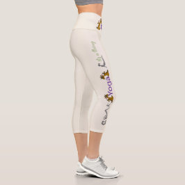 Yoga-Ziege Es ist eine Sache Capri Leggings