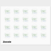 Yoga-Zitat: Cherish that which is in you Runder Aufkleber (Blatt)