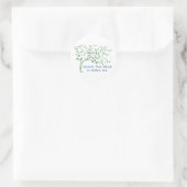 Yoga-Zitat: Cherish that which is in you Runder Aufkleber (Tasche)