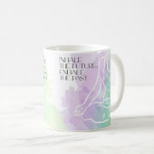 Yoga-Zitat-Tasse, Yoga-Tagesgeschenk-Tasse Kaffeetasse (VorderseiteRechts)