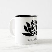 YOGA ZWEIFARBIGE TASSE (Vorderseite Links)