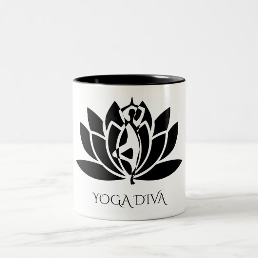 YOGA ZWEIFARBIGE TASSE (Mittel)