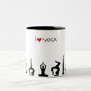 Yoga Zweifarbige Tasse