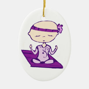 Yogababy Keramik Ornament