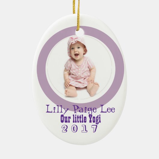 Yogababy Keramik Ornament (Hinten)