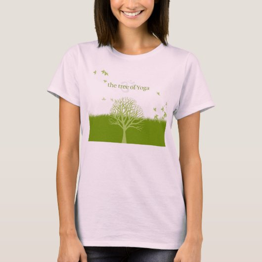Yogabaum T-Shirt (Vorderseite)