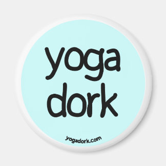 Yogadork-Magnet lt. aquamarin Magnet