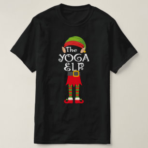Yogaelfamilie passend zu Weihnachten T-Shirt