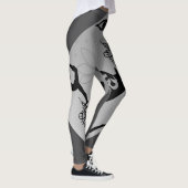 Yogafashion für Sportfans mit aktivem Achtsamkeit Leggings (Rechts)