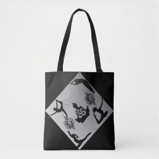 Yogafashion für Sportfans mit aktivem Achtsamkeit Tasche