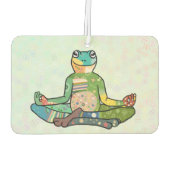 Yogafrosch Autolufterfrischer (Rückseite)