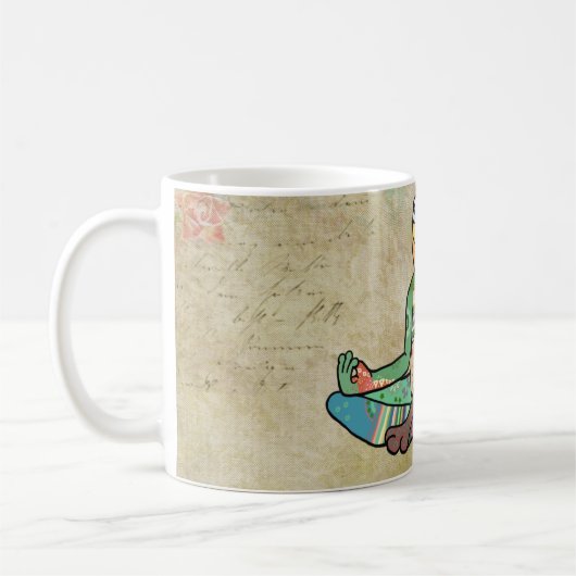 yogafrosch kaffeetasse (Links)