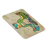 Yogafrosch Magnet (Rechte Seite)