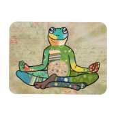 Yogafrosch Magnet (Horizontal)