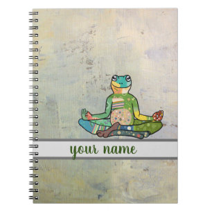 Yogafrosch Notizblock