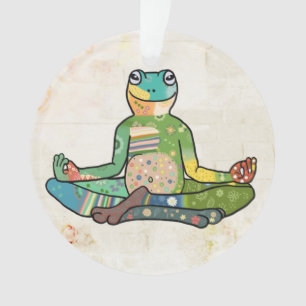 yogafrosch  ornament