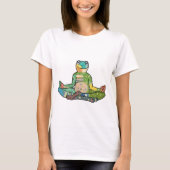 yogafrosch T-Shirt (Vorderseite)
