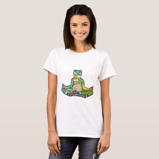 yogafrosch T-Shirt (Vorne ganz)