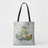 yogafrosch tasche (Vorderseite)