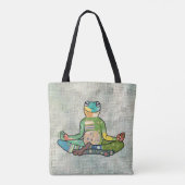 yogafrosch tasche (Rückseite)