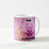 Yogagedanken Kaffeetasse (VorderseiteRechts)