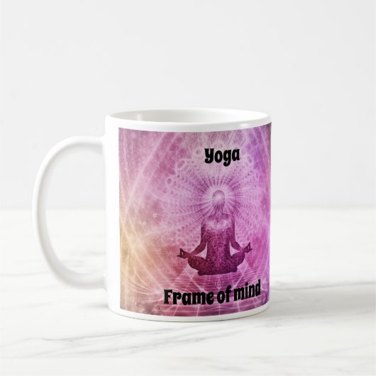Yogagedanken Kaffeetasse (Links)