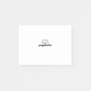 Yogaholic-Yoga-Meditation-Namaste-Fitness-Yogi-Zen Post-it Klebezettel
