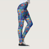 Yogahose mit Blumenfeld Leggings (Rechts)