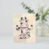 Yogakuh Postkarte (Stehend Vorderseite)