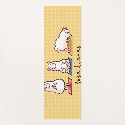 Yogalamas Yogamatte (Vorderseite)