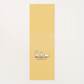 Yogalamas Yogamatte (Rückseite)