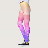 Yogalegine mit Farbverlaufsmuster Leggings (Links)
