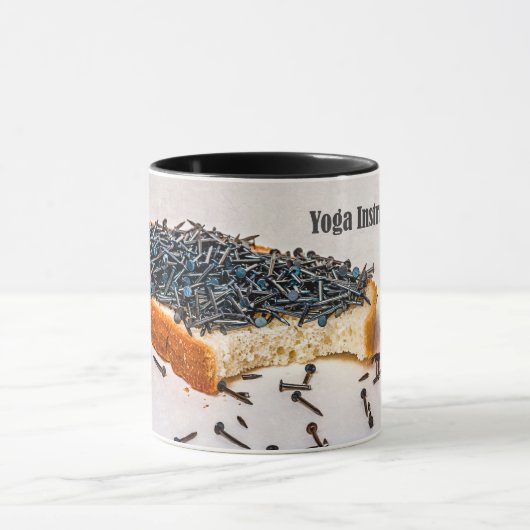 Yogalehrer-Snack Tasse (Zentrum)
