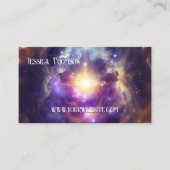 Yogalehrerin Visitenkarte (Vorderseite)