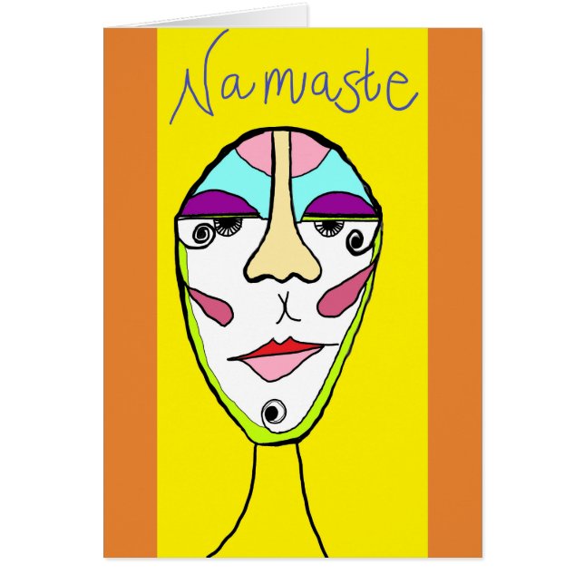 Yogaliebhaberkarte (Vorne)