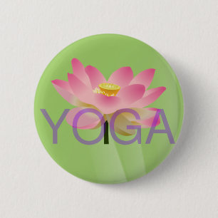 Yogalotosknopf Button