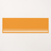 Yogamat, orange und grau yogamatte (Vorderseite (Horizontal))