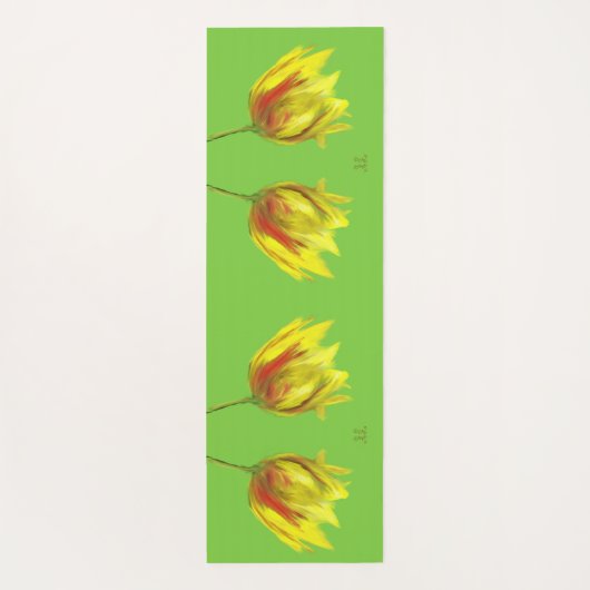 Yogamat Tulp Yogamatte (Rückseite)