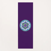 Yogamat with Sacred Geometry Mandala Yogamatte (Vorderseite)
