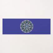 Yogamat with Sacred Geometry Mandala Yogamatte (Vorderseite (Horizontal))