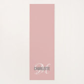 Yogamat Yogamatte (Rückseite)