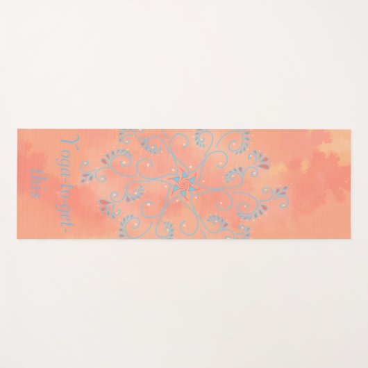 Yogamatte (Vorderseite (Horizontal))