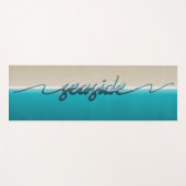 Yogamatte am Meer (Vorderseite (Horizontal))