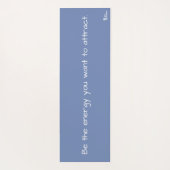 Yogamatte | Berge und Blume (Rückseite)